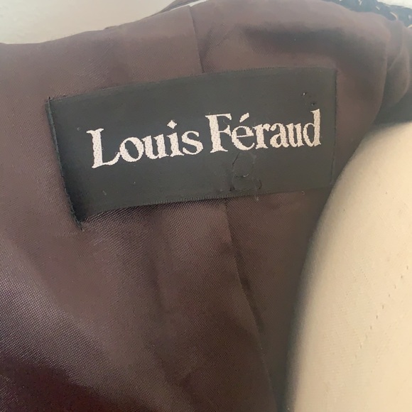 Louis Feraud grey tweed single breasted blazer - Picture 9 of 9